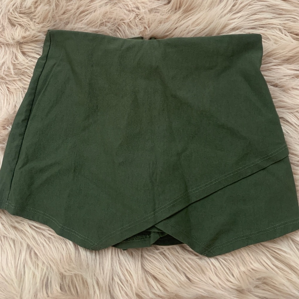 Army Green Skort